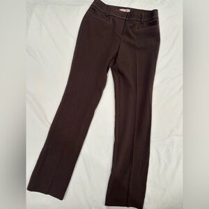 Pasametes Brown Straight-Leg Pants